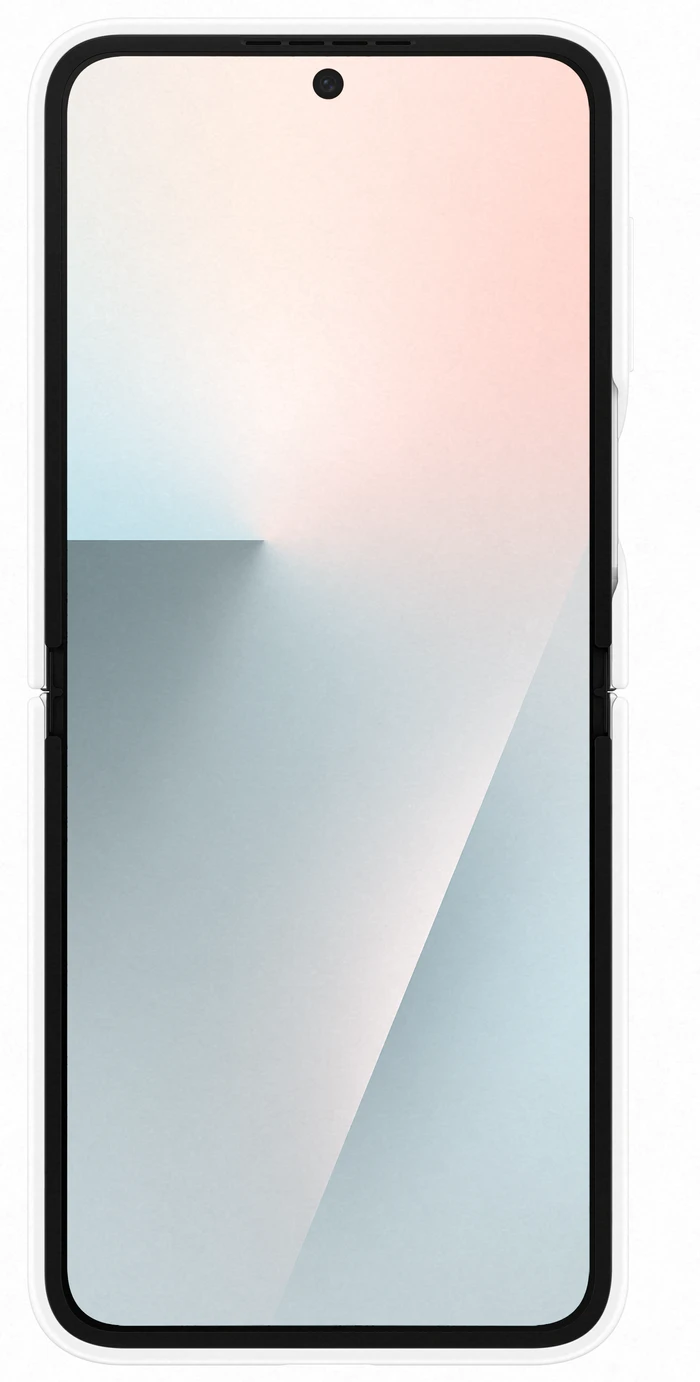 Detalle 2 de Samsung Galaxy Z Flip7 FE Silikon Rückcover Weiß