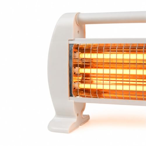 Detalle 1 de THINIA HOME Estufa de cuarzo 1200 W con 3 niveles y sensor antivuelco