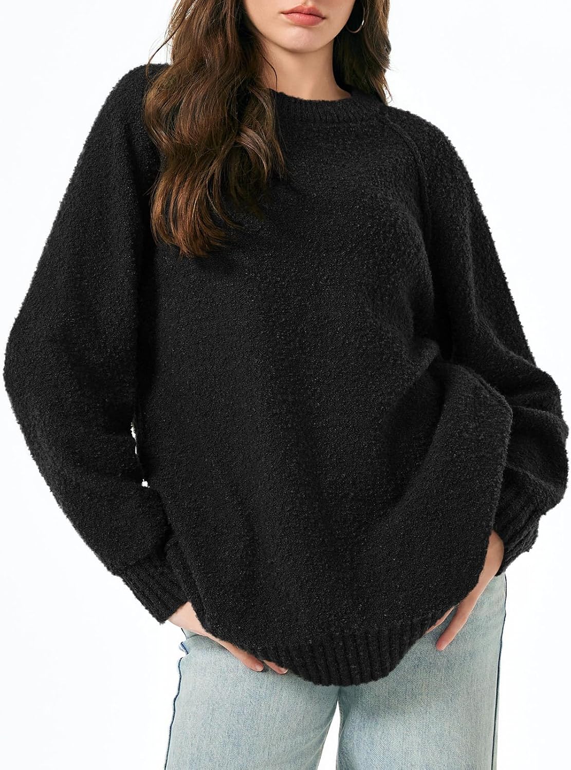 Detalle 2 de Saodimallsu Women's Oversized Sweater
