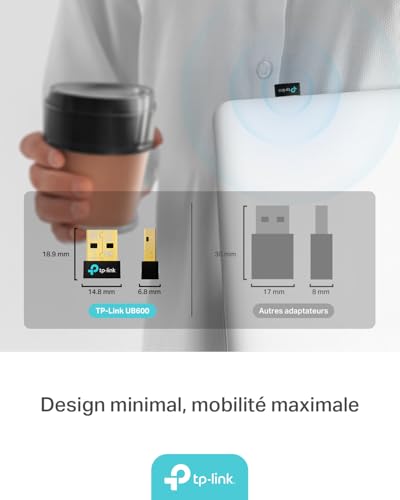 Thumbnail 5 de TP-Link UB600 — Adaptador Bluetooth 6.0 para PC (USB Nano) Plug & Play