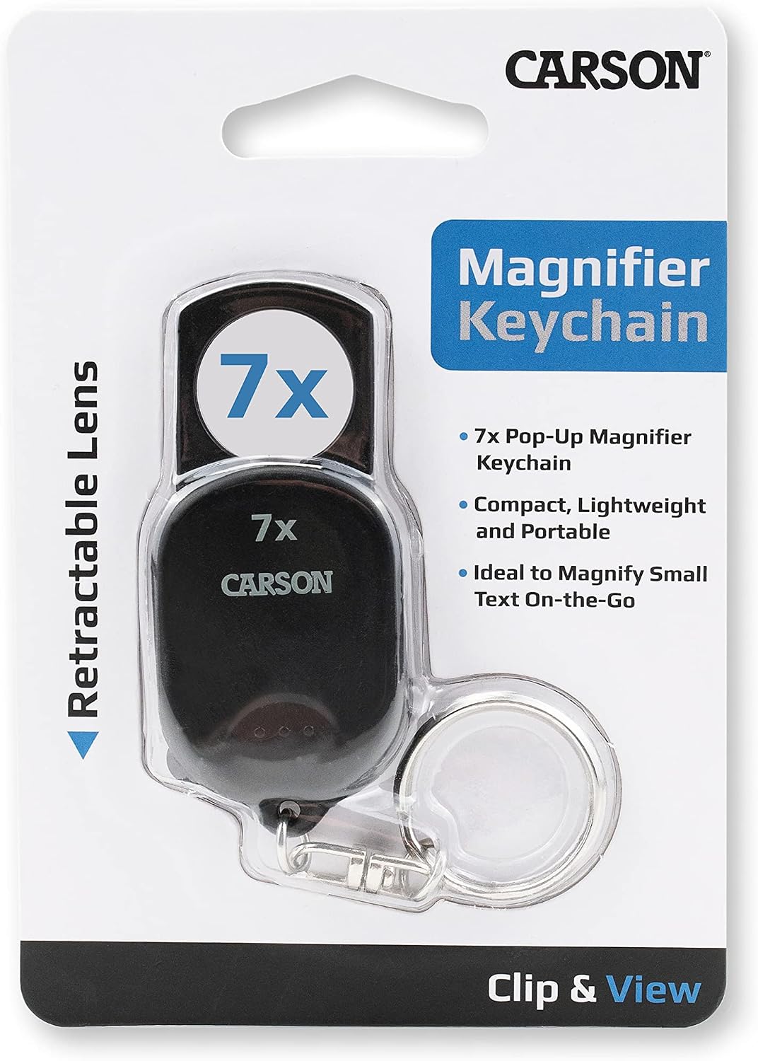 Thumbnail 6 de Carson Keychain Magnifier 7x