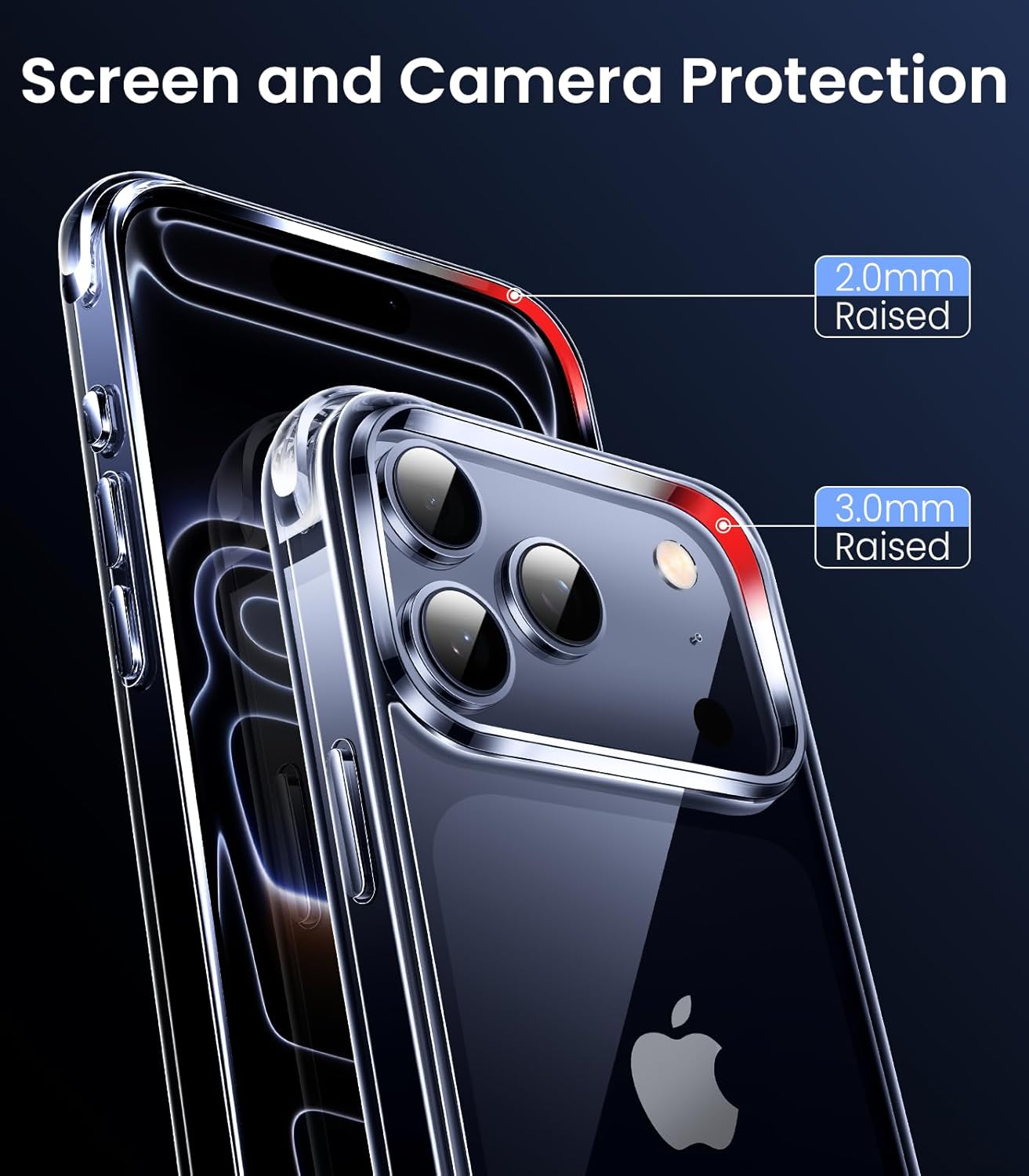 Thumbnail 4 de Mkeke iPhone 17 Pro Max Clear Case 6.9