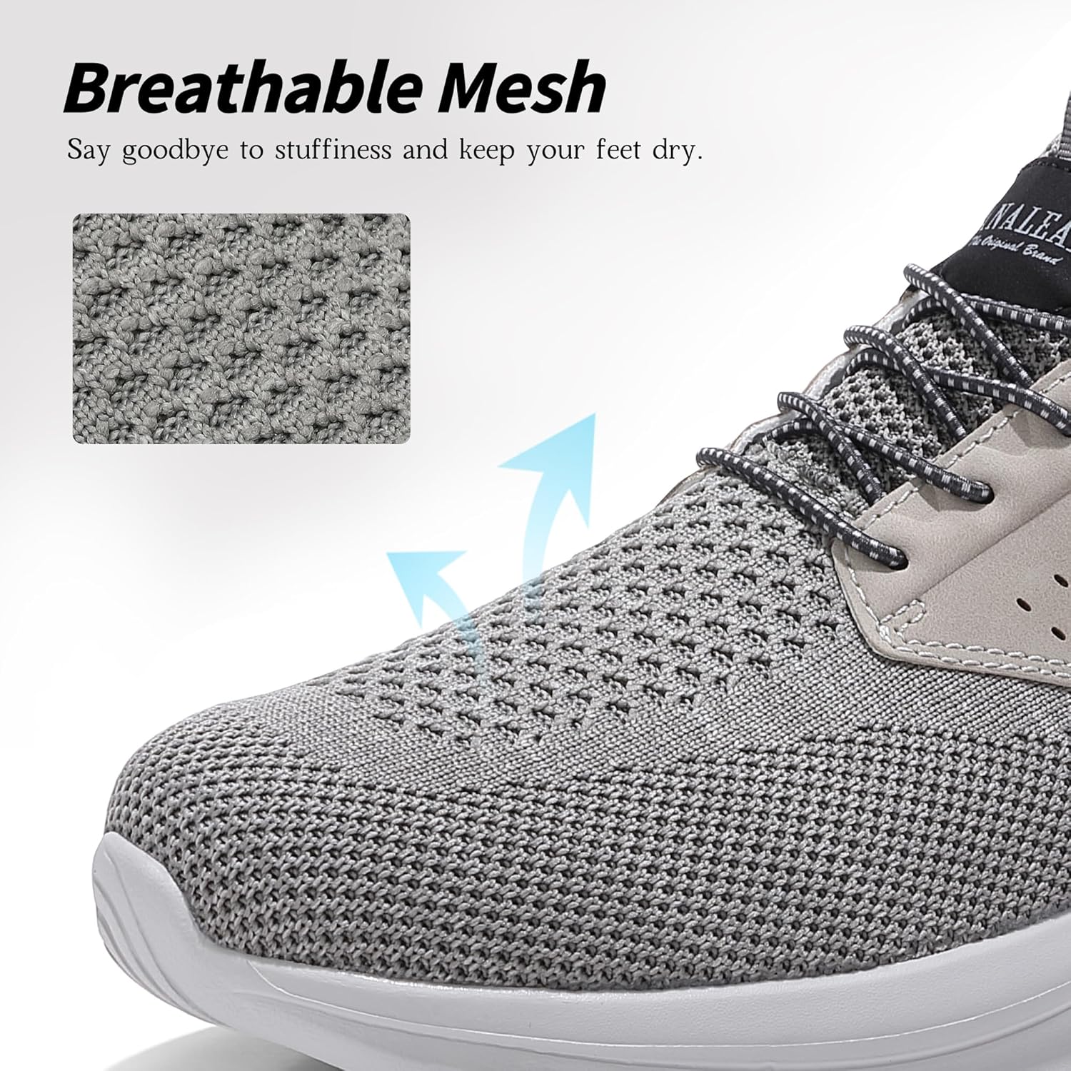 Thumbnail 3 de ANALeaf Men's Trainers Hands Free Slip-On Sneakers — Comfortable, Breathable Everyday Shoes