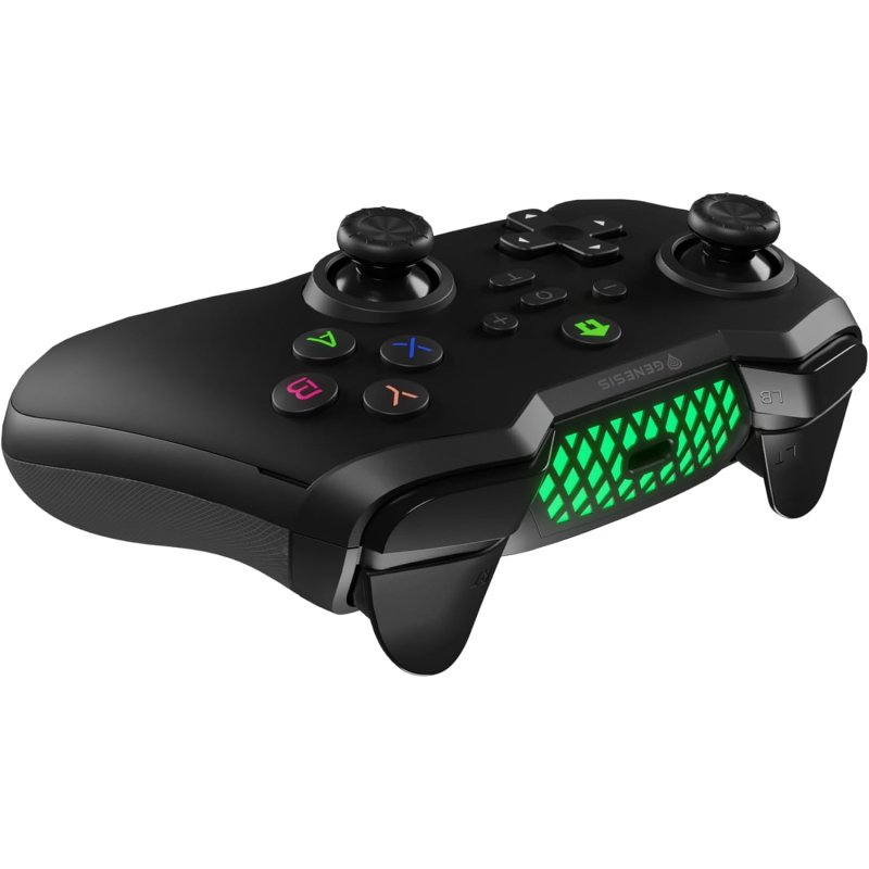 Detalle de Genesis Mangan 400 Gamepad inalámbrico negro