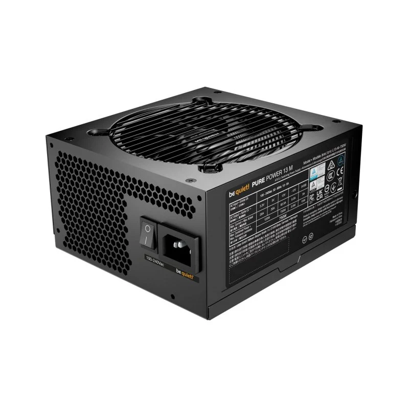 Detalle 2 de be quiet! Pure Power 13 M 750W: fuente modular 80 PLUS Gold para PC silenciosa
