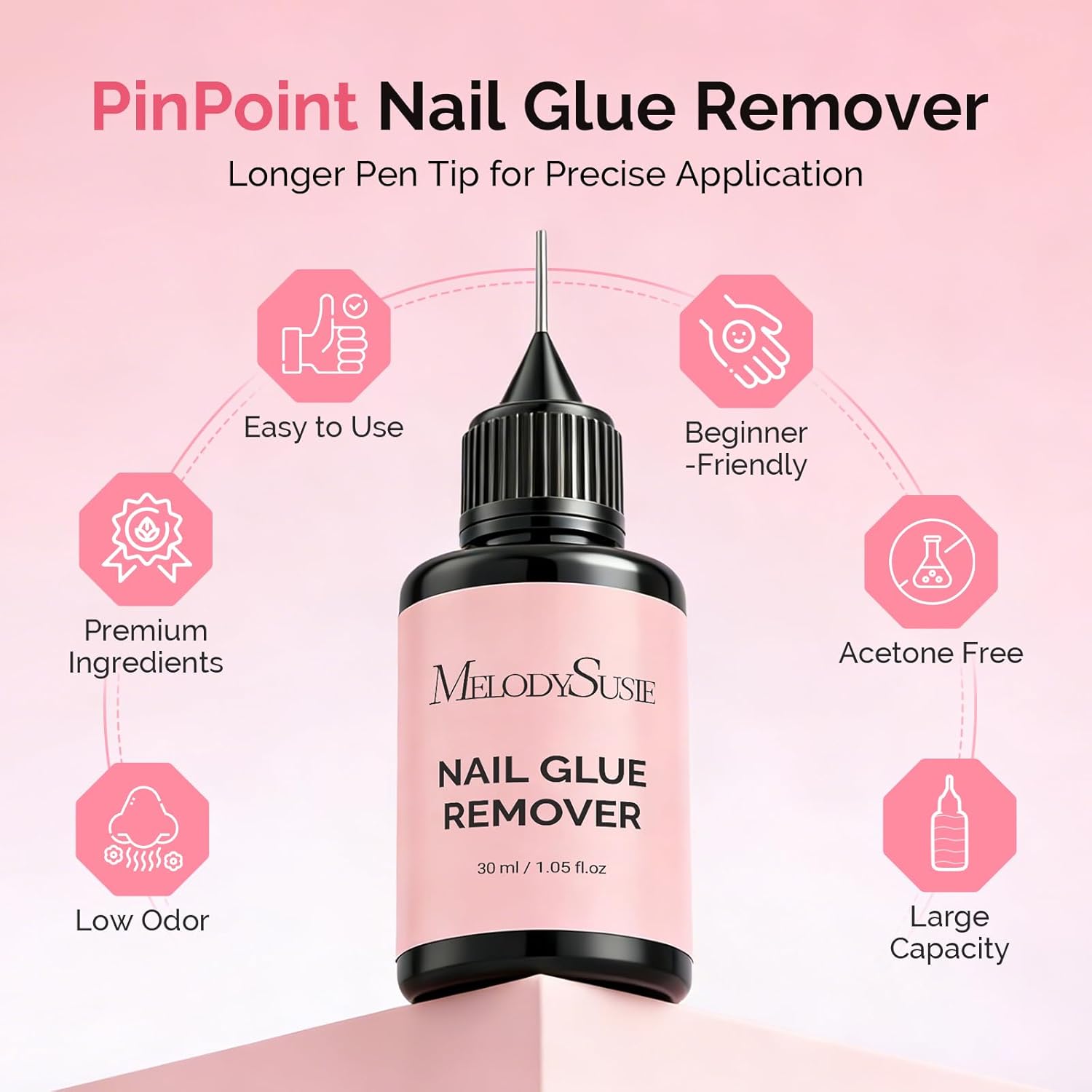 Thumbnail 4 de MelodySusie 30ML Nail Glue Remover