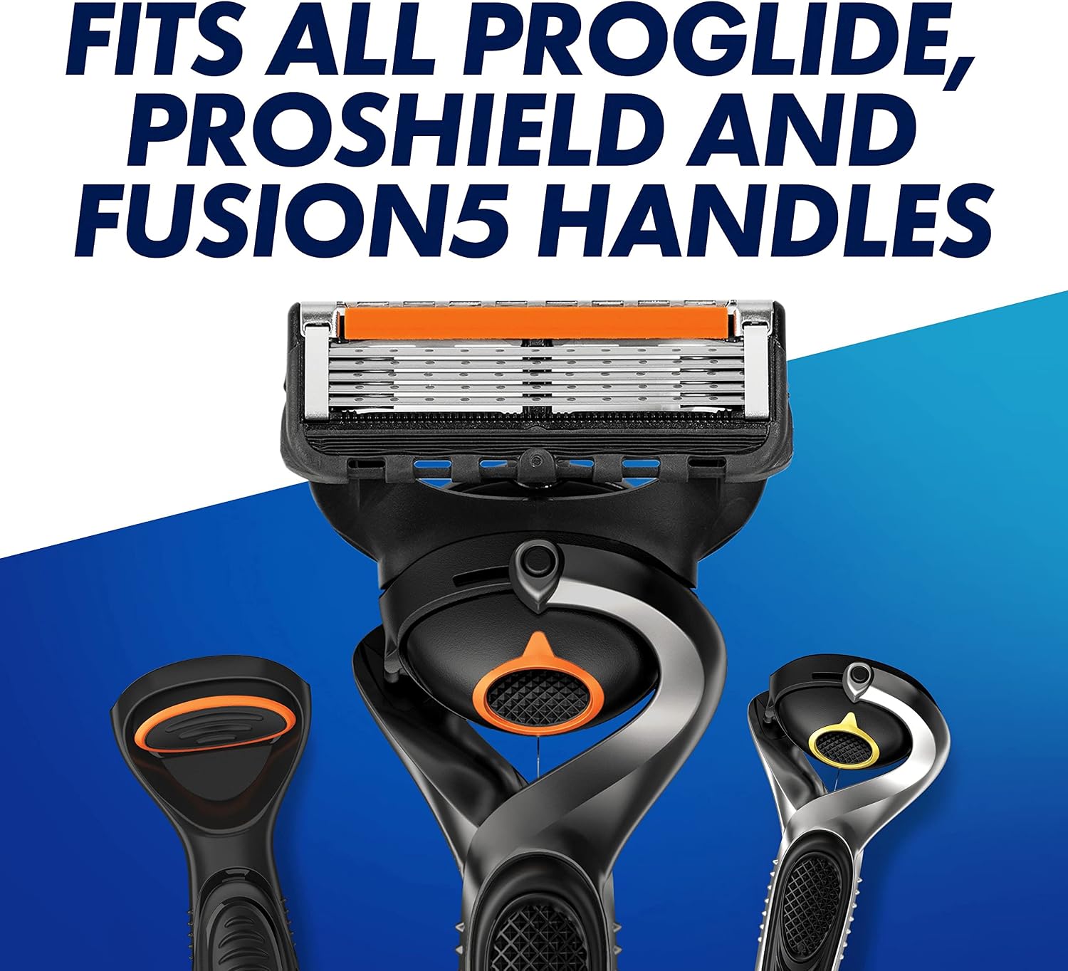 Detalle de Gillette ProGlide Razor Blades for Men — 24 Refills with Precision Trimmer