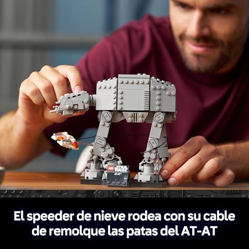 Thumbnail 1 de LEGO Star Wars 75440 AT-AT – Maqueta de exposición para adultos con speeder y placa identificativa