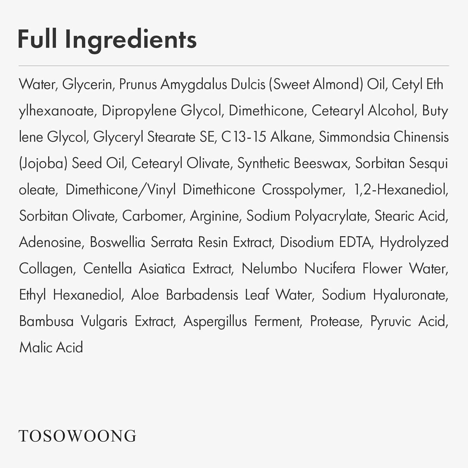 Thumbnail 6 de TOSOWOONG Collagen Necktox crema rassodante per collo con collagene e acido ialuronico, 50 ml