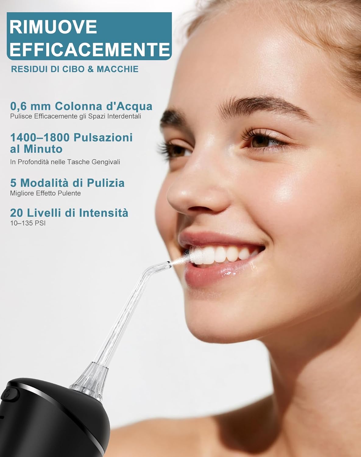 Detalle 2 de Idropulsore Dentale Portatile 300 ml