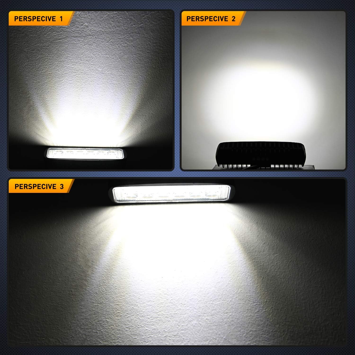 Thumbnail 5 de Nilight 6-inch 18W Flood LED Pods 2PCS