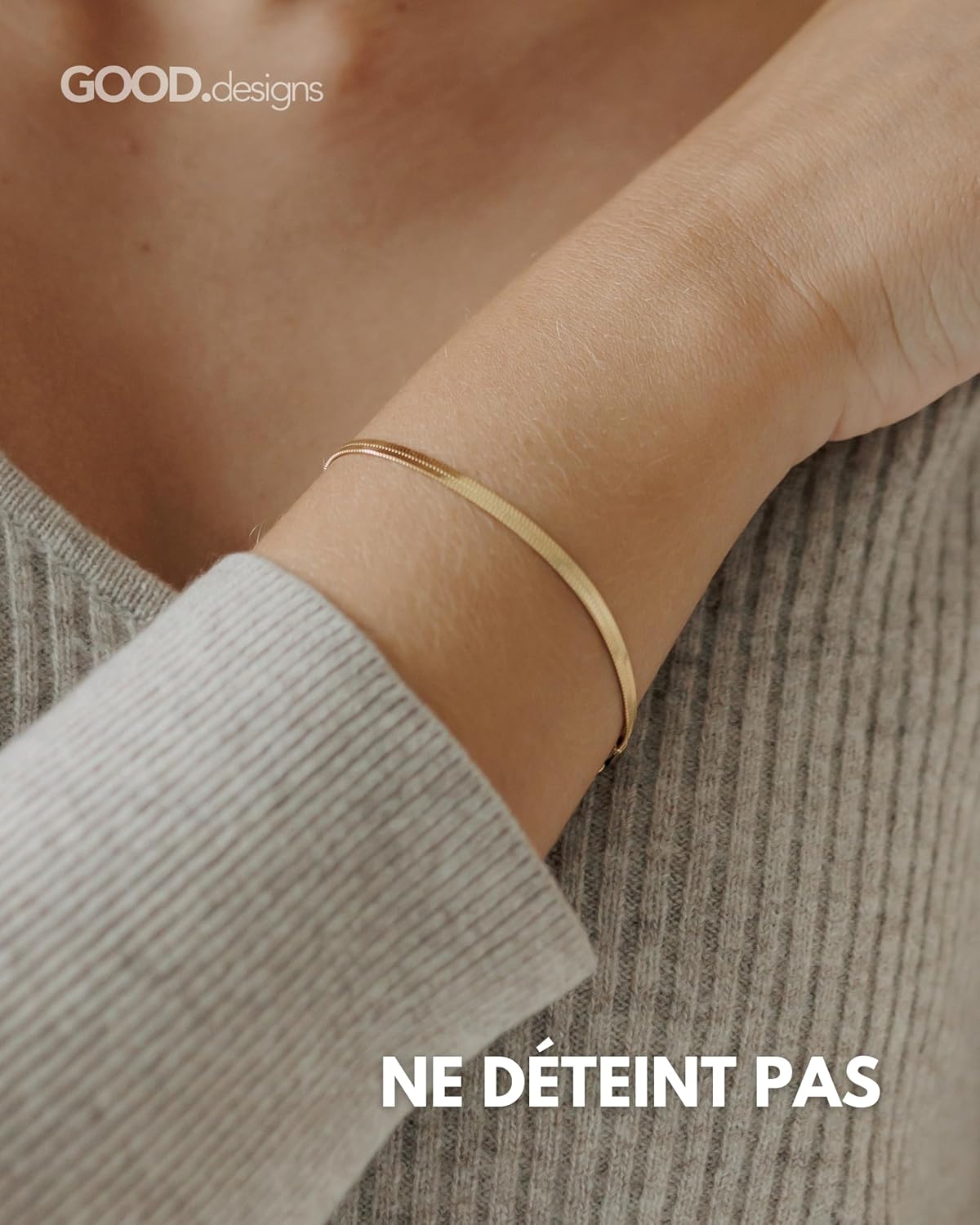 Detalle de GD GOOD.designs Bracelet serpent 3 mm