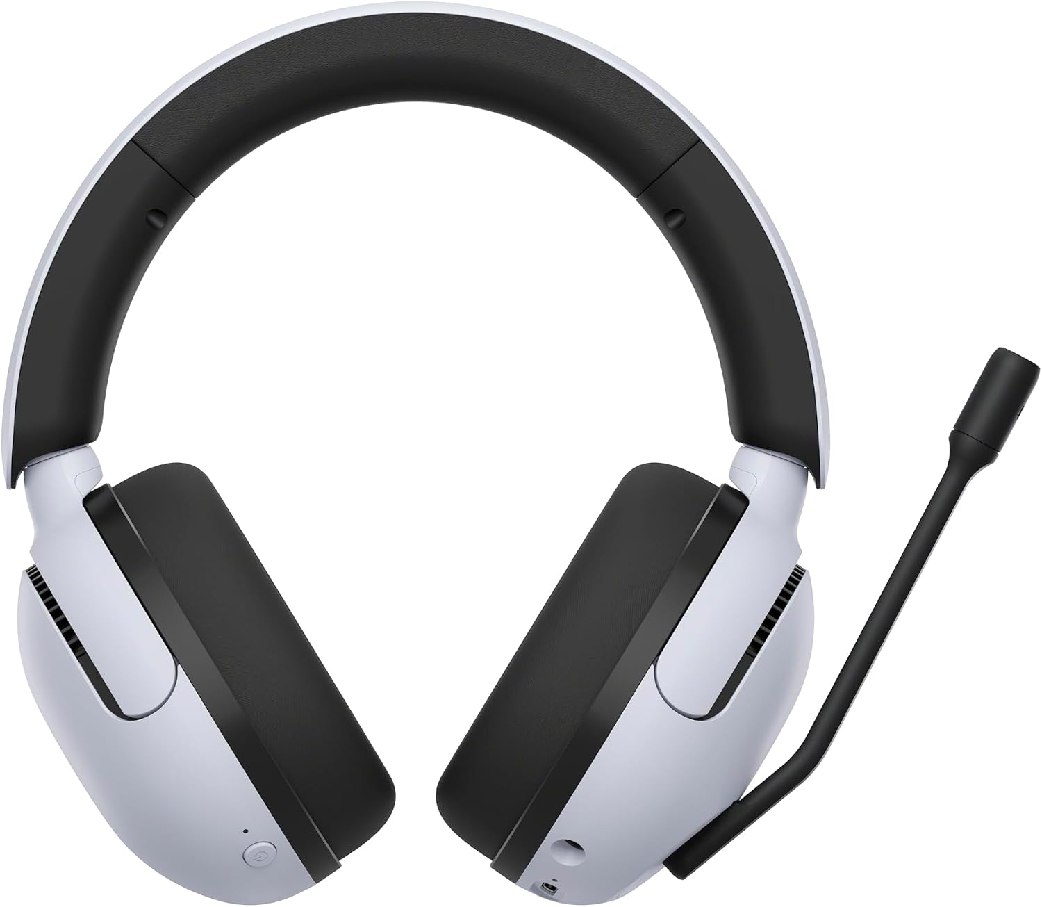 Detalle de Sony INZONE H5: cuffie wireless da gaming con sonoro 360° e AI mic, bianco