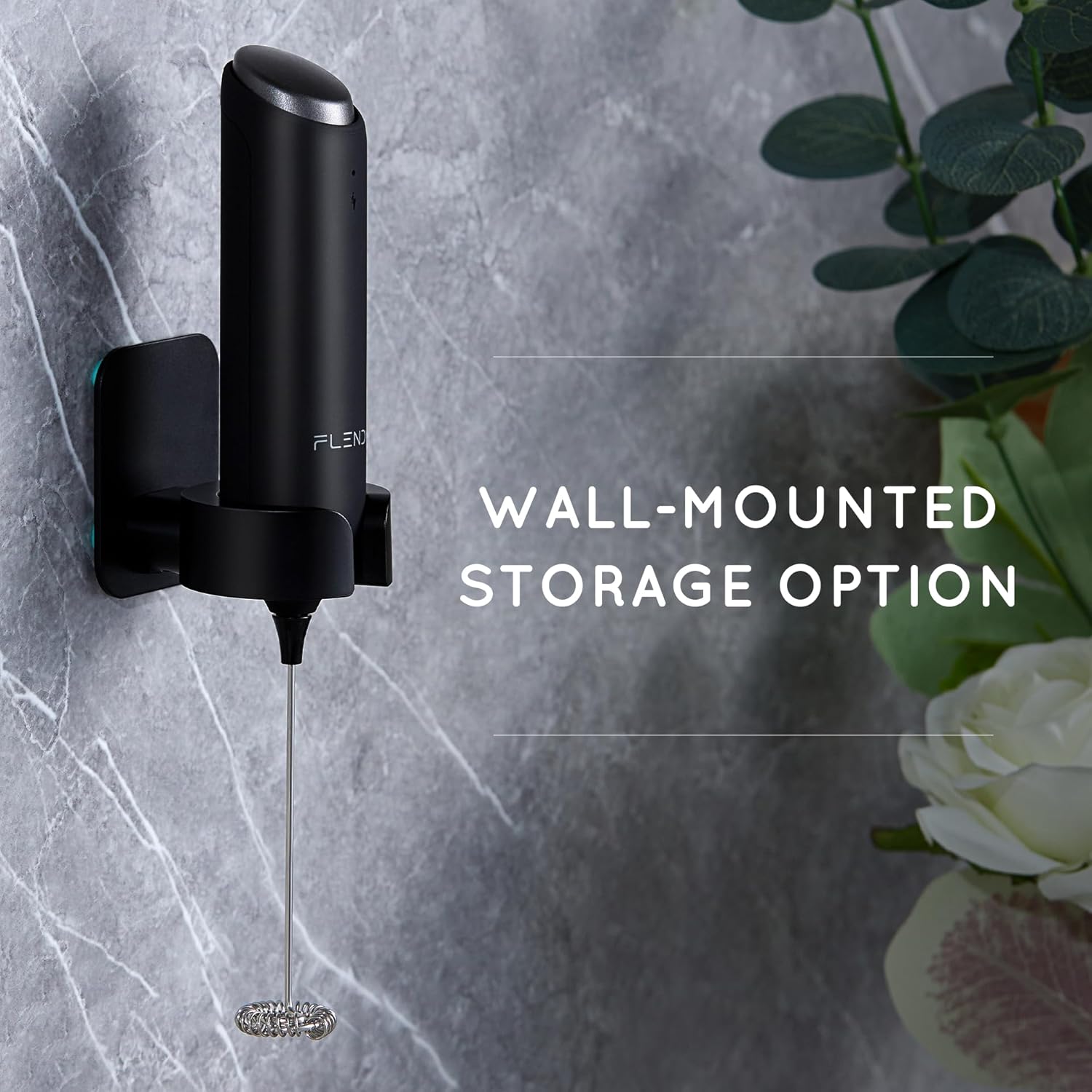Thumbnail 5 de Flendy Rechargeable Milk Frother Handheld: 2-in-1 USB-C Charging with Stand
