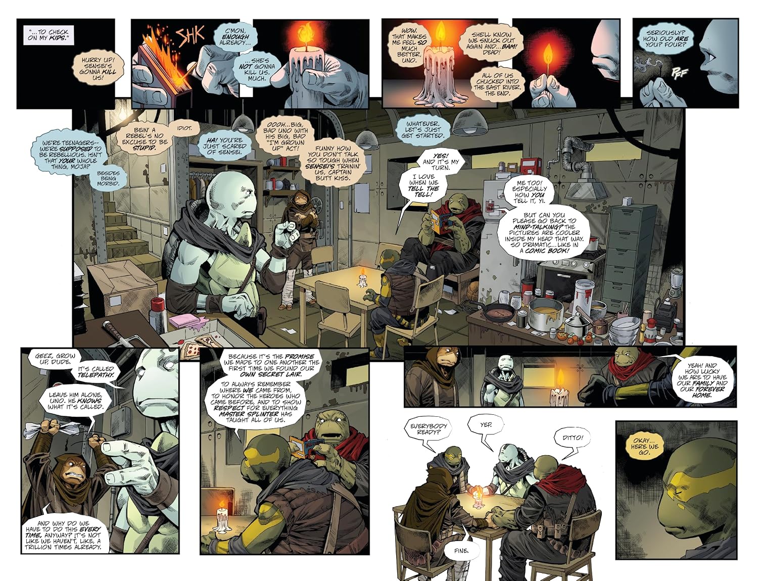 Thumbnail 6 de Teenage Mutant Ninja Turtles: The Last Ronin II--Re-Evolution – graphic novel, 232 pagina's