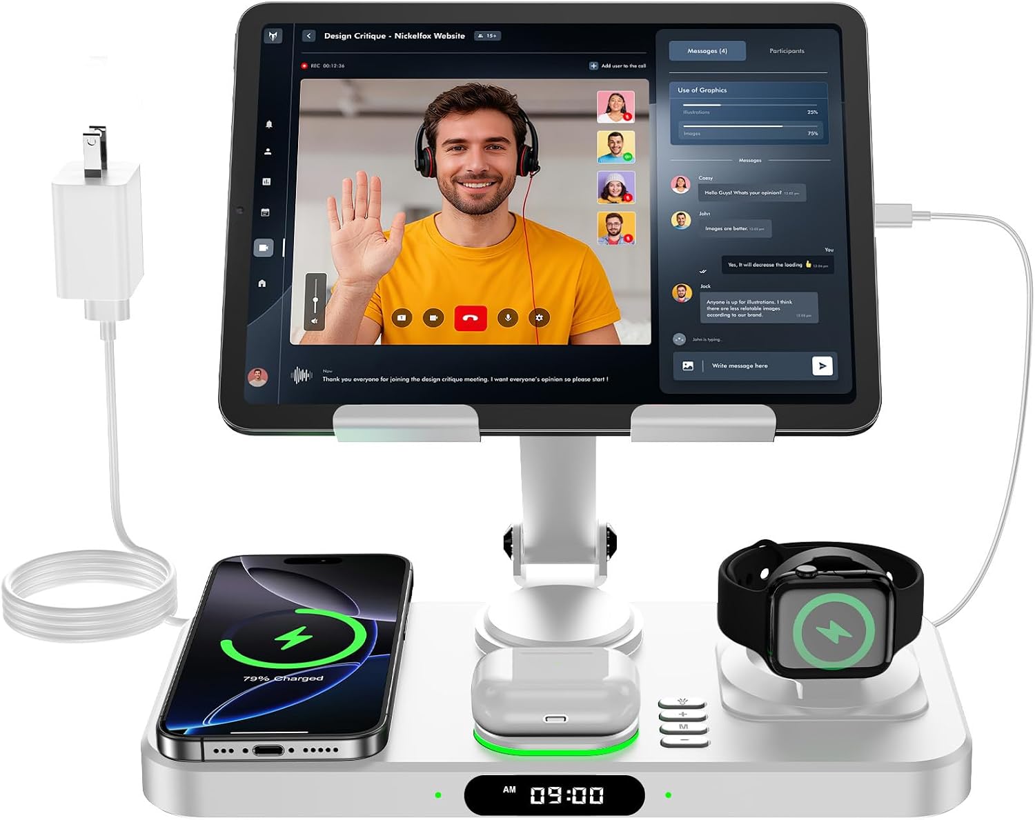 Detalle de 6-in-1 Wireless Charger
