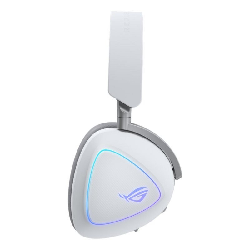 Detalle de ASUS ROG Delta II Inalámbrico/Alámbrico: auriculares gaming con 140 h de autonomía y iluminación RGB
