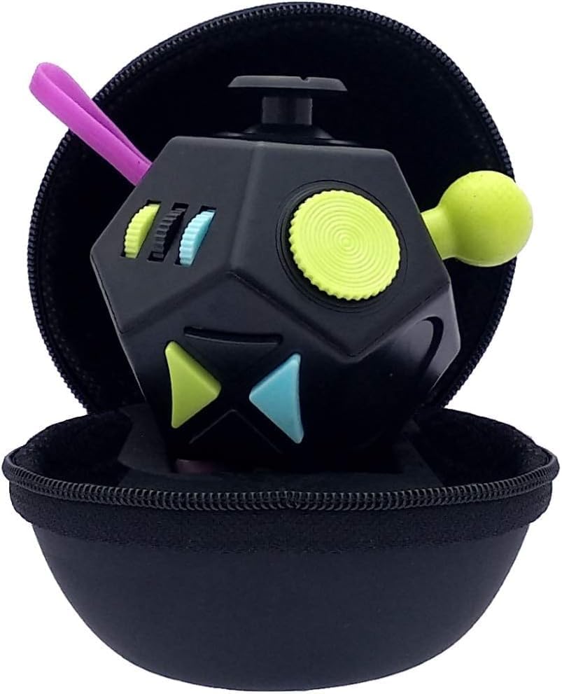Detalle 2 de PILPOC theFube 12-Sided Fidget Cube with Case