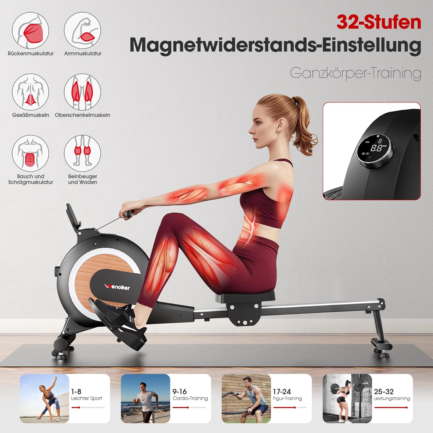 Thumbnail 5 de Wenoker RudergerĂ€t 160 kg đ