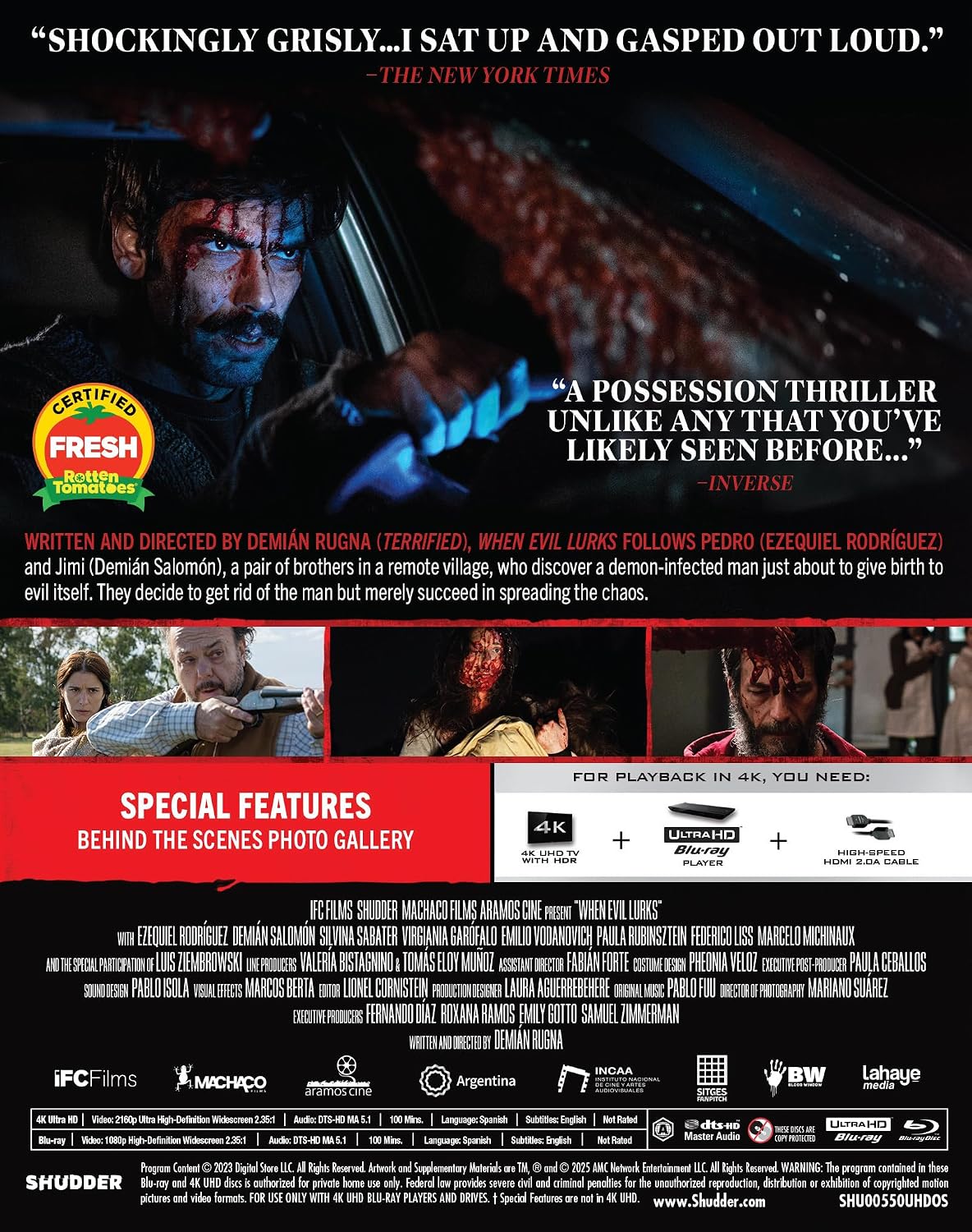 Detalle 2 de When Evil Lurks SHU00550UHD 4K Horror Movie