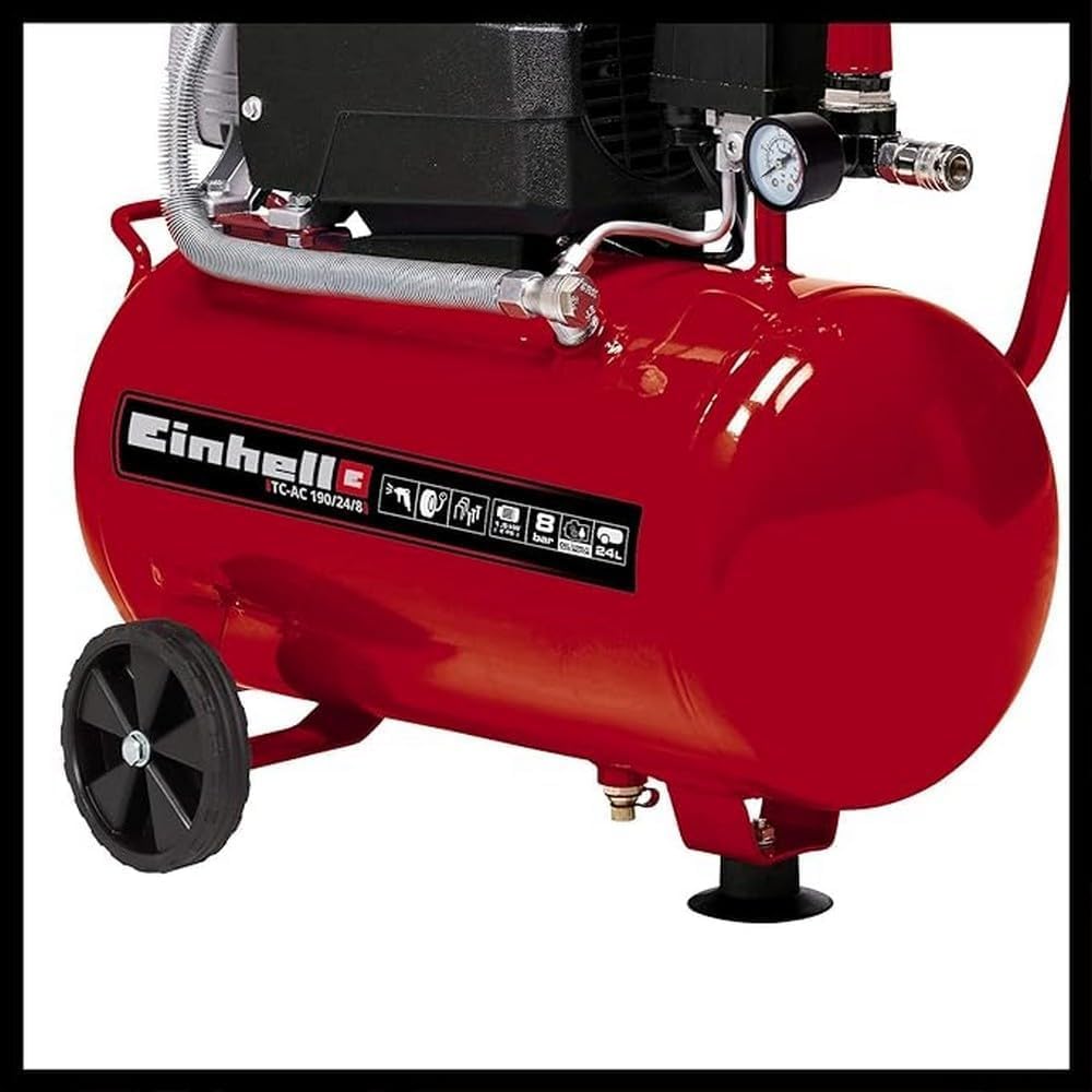 Thumbnail 3 de Einhell Compressore d'aria TC-AC 190/24/8 con serbatoio da 24 L
