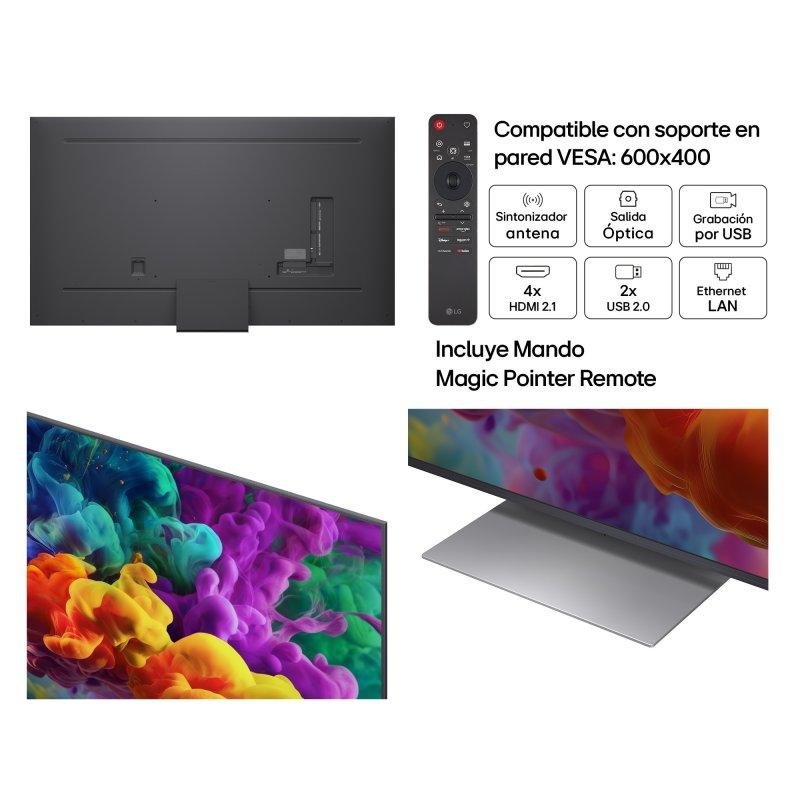 Thumbnail 1 de LG QNED86B6B 75" MiniLED evo: 4K, 144 Hz y AI para cine en casa
