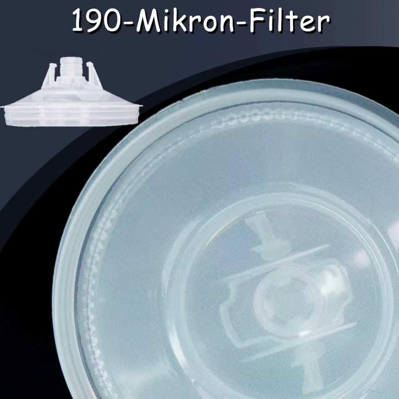 Thumbnail 1 de Aflybltol Lackierpistole: Becher-Set für HVLP-Farbsprühsystem (600 ml) mit Deckel & Liner, 50 Einwegdeckel, 10 Verschlussstopfen