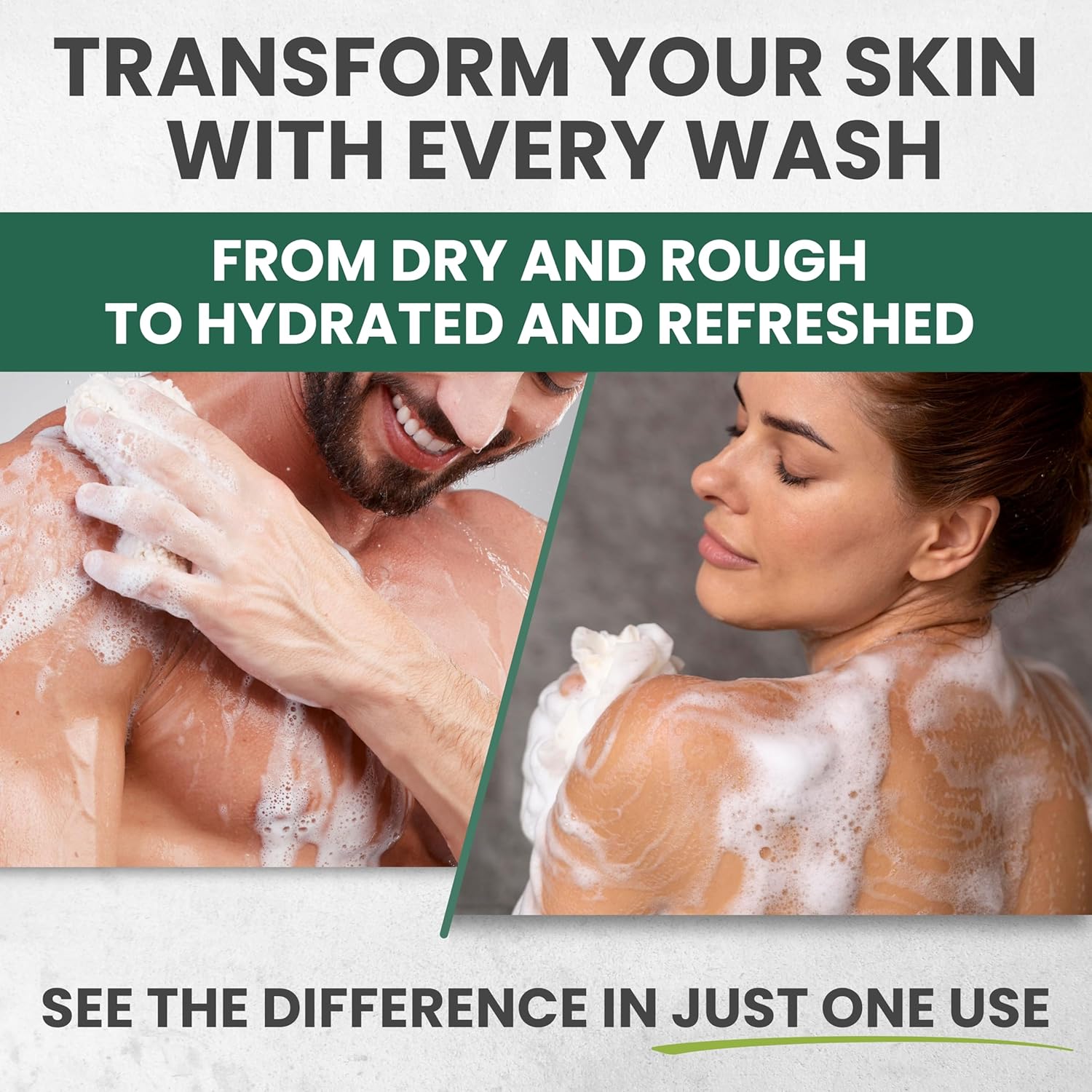 Detalle 2 de KESMEDIK Tea Tree Body Wash MaxTherapy (2-Pack) for Itchy Skin Relief, Jock Itch & Athlete’s Foot