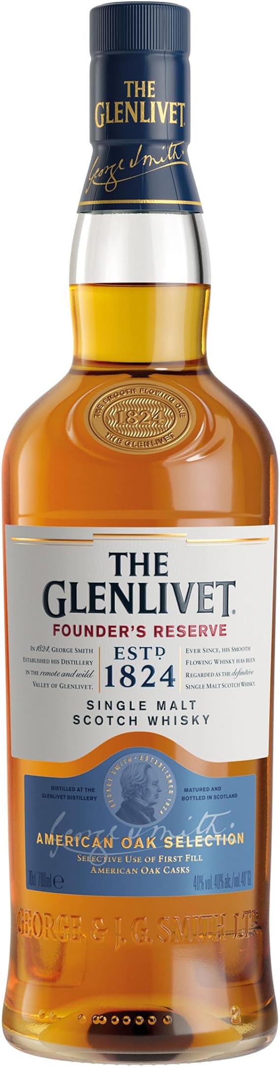 Imagen de The Glenlivet Founder's Reserve Whisky Escocés 🥃 700 ml en OfertitasTOP