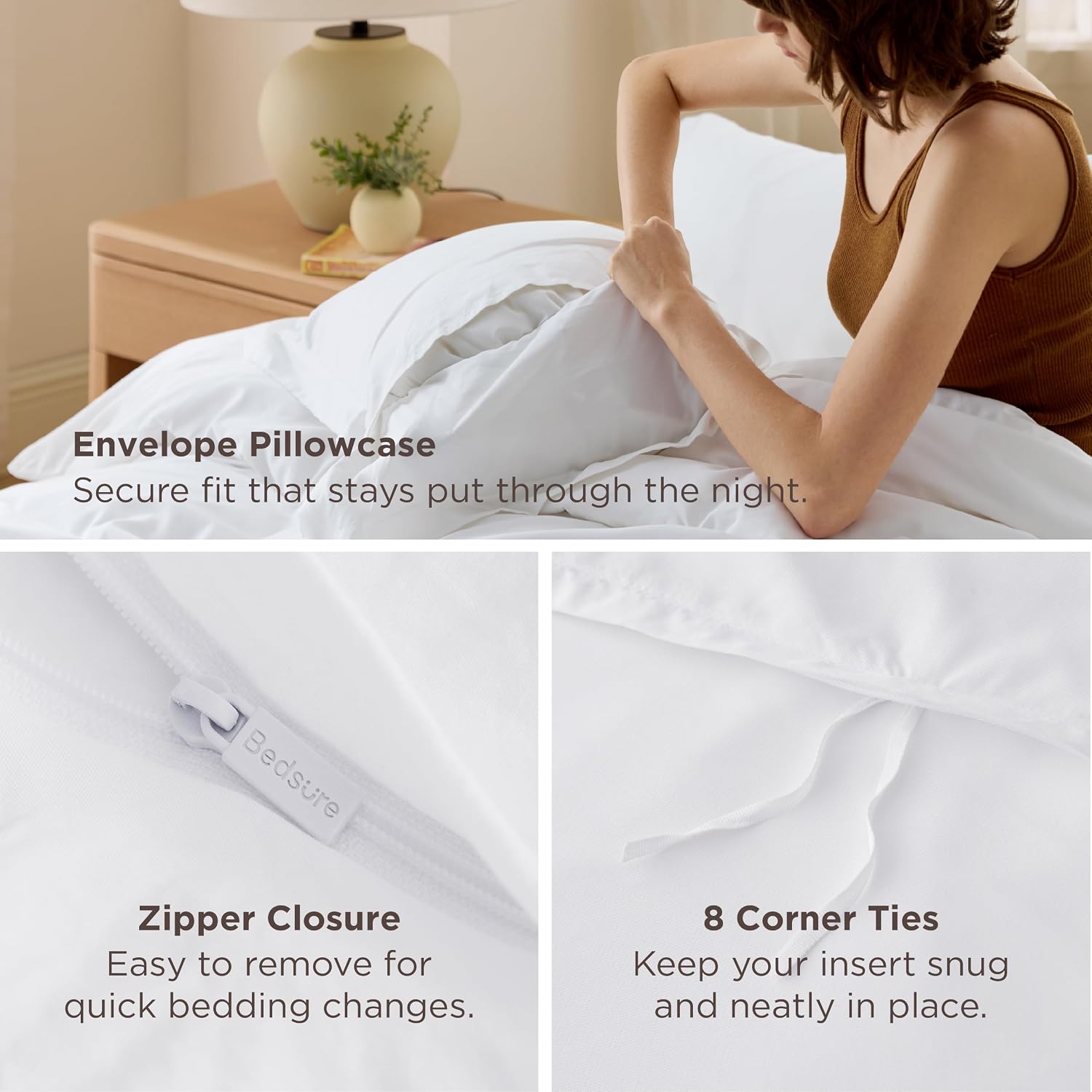 Thumbnail 6 de Bedsure Duvet Cover, Queen Size