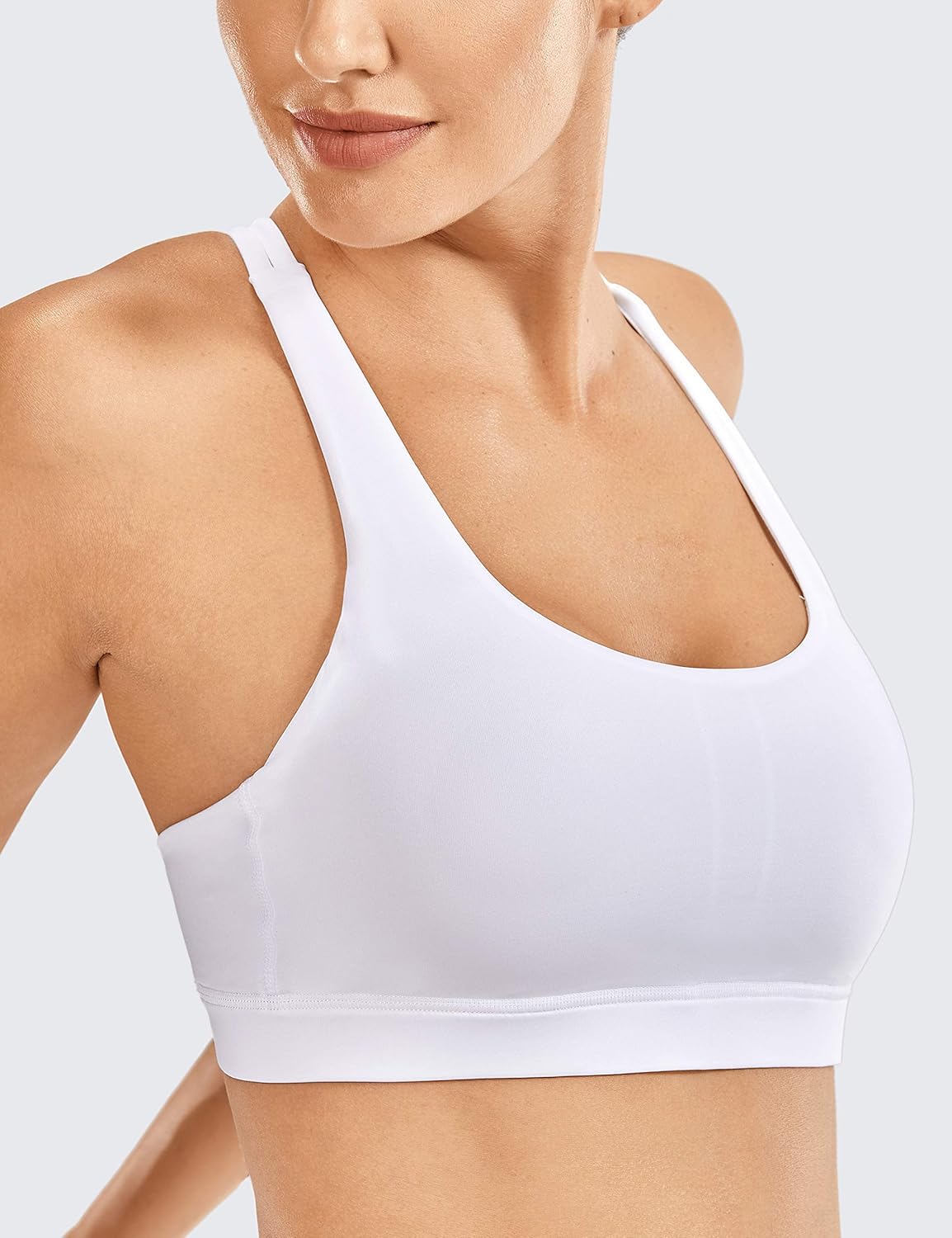 Thumbnail 2 de CRZ YOGA Donna Reggiseno Yoga Imbottito con Supporto Criss Cross Back