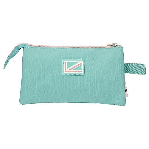 Thumbnail 2 de Pepe Jeans Jane Estuche triple azul 22x12x5 cm