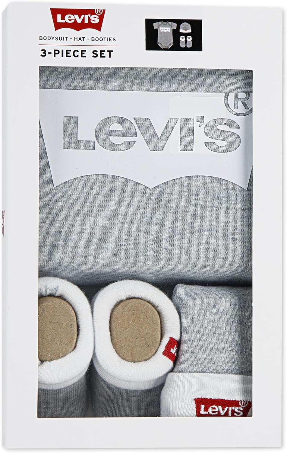 Thumbnail 2 de Levi's Baby Boys Classic Batwing Infant 3-Piece Set