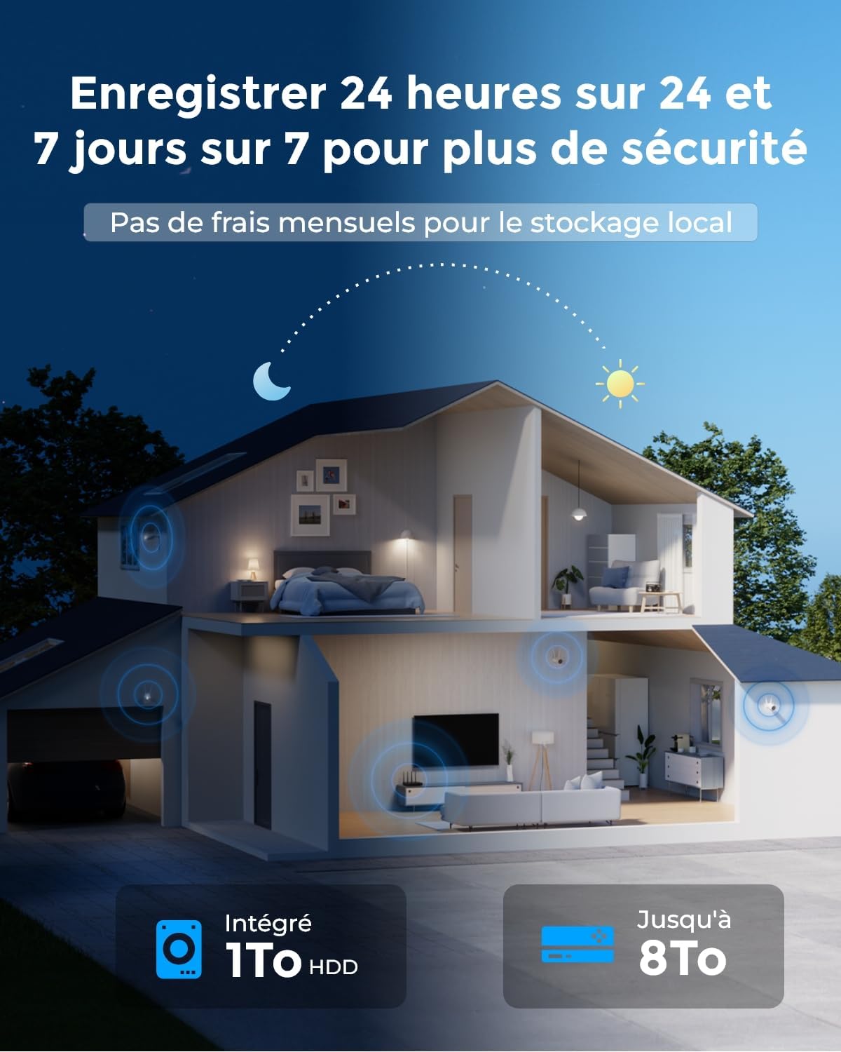 Thumbnail 4 de Reolink RLK12-500WB4 caméra 5MP