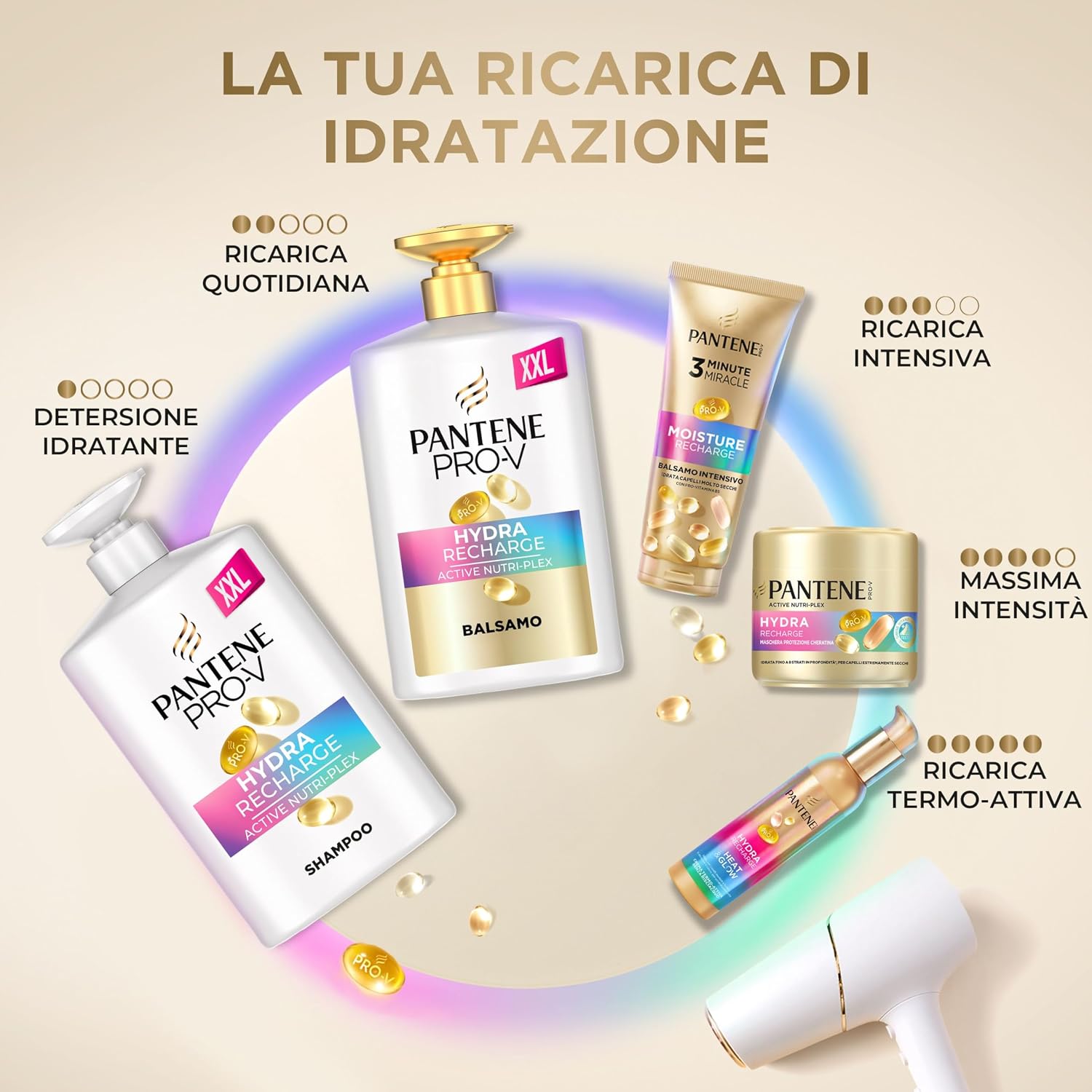 Thumbnail 5 de Pantene Pro-V Shampoo Ricarica Idratazione 1000ml
