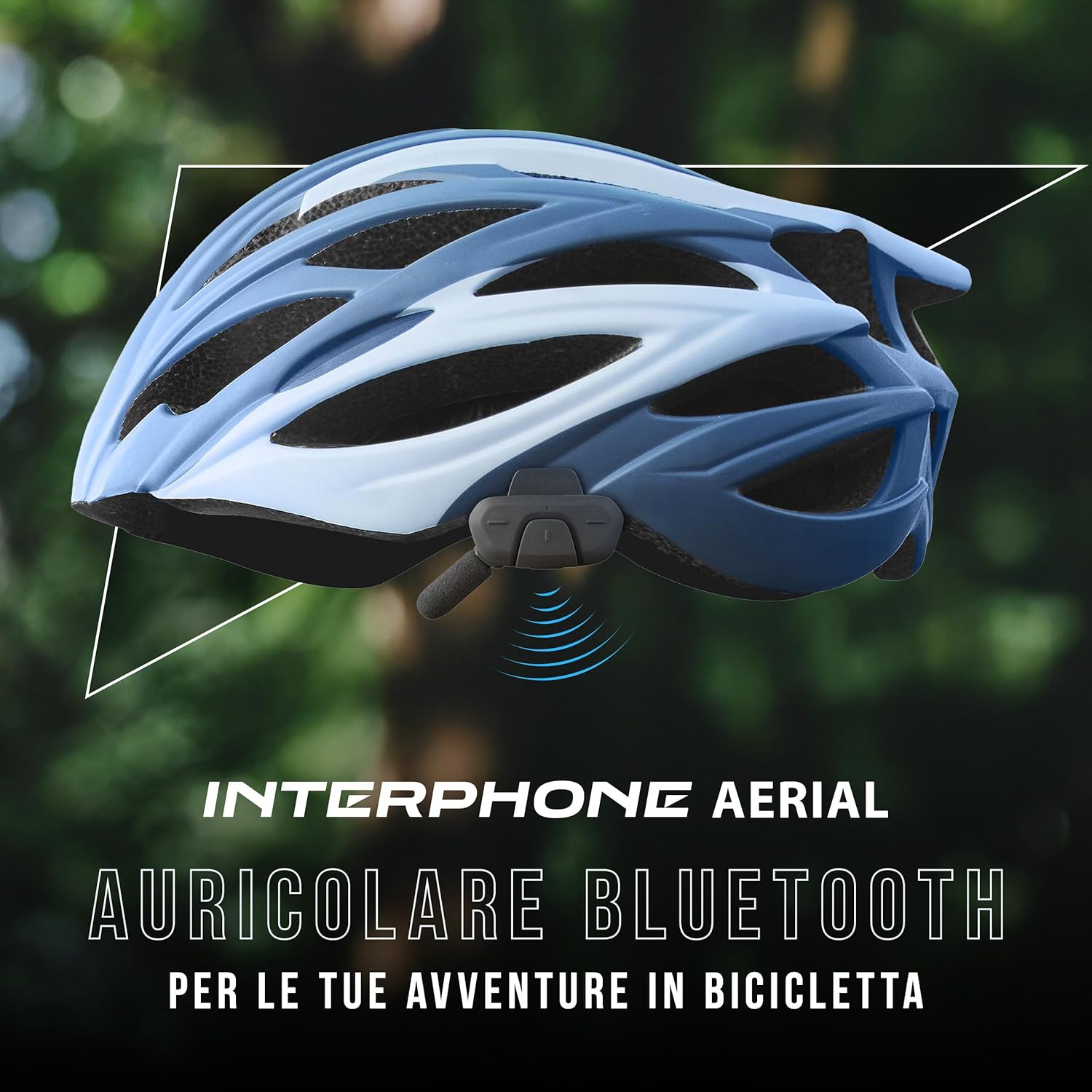 Thumbnail 1 de INTERPHONE AERIAL Doppio — Interfono bici Bluetooth per due ciclisti fino a 300 m