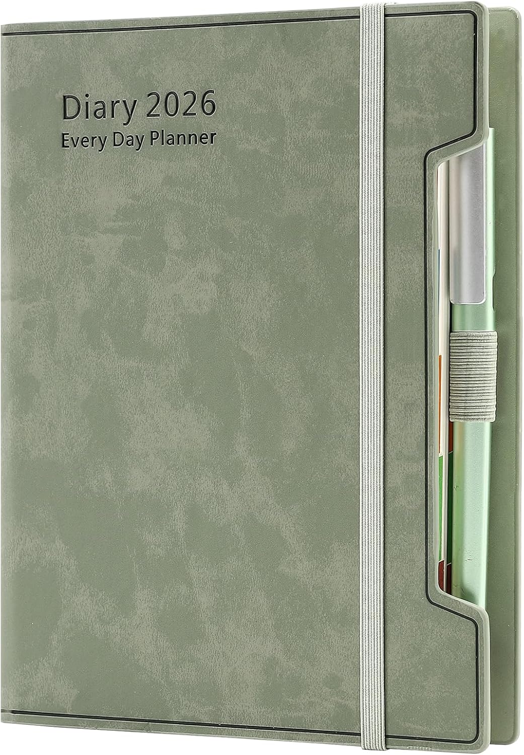 Agenda accademica 2026 A5 diario giornaliero con penna 📒