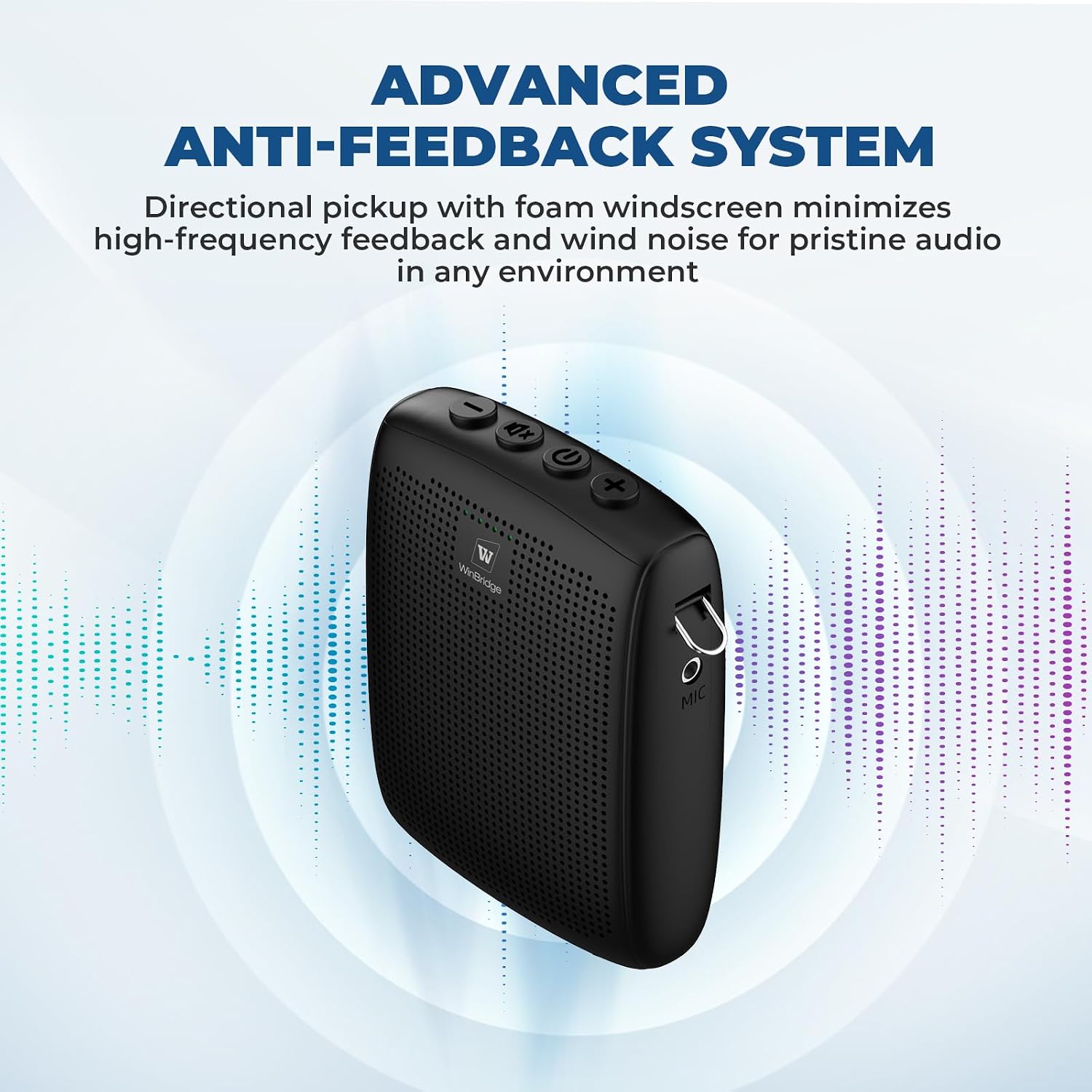 Thumbnail 6 de W WINBRIDGE S97 Wireless Voice Amplifier with Bluetooth and 15W Output