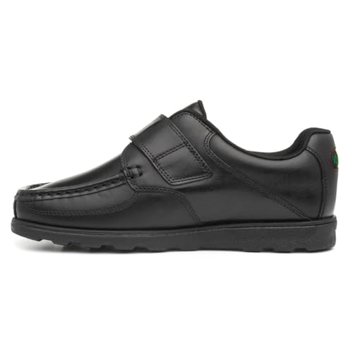 Detalle de Kickers Boy's Fragma Single Strap Moc Toe Leather Shoes