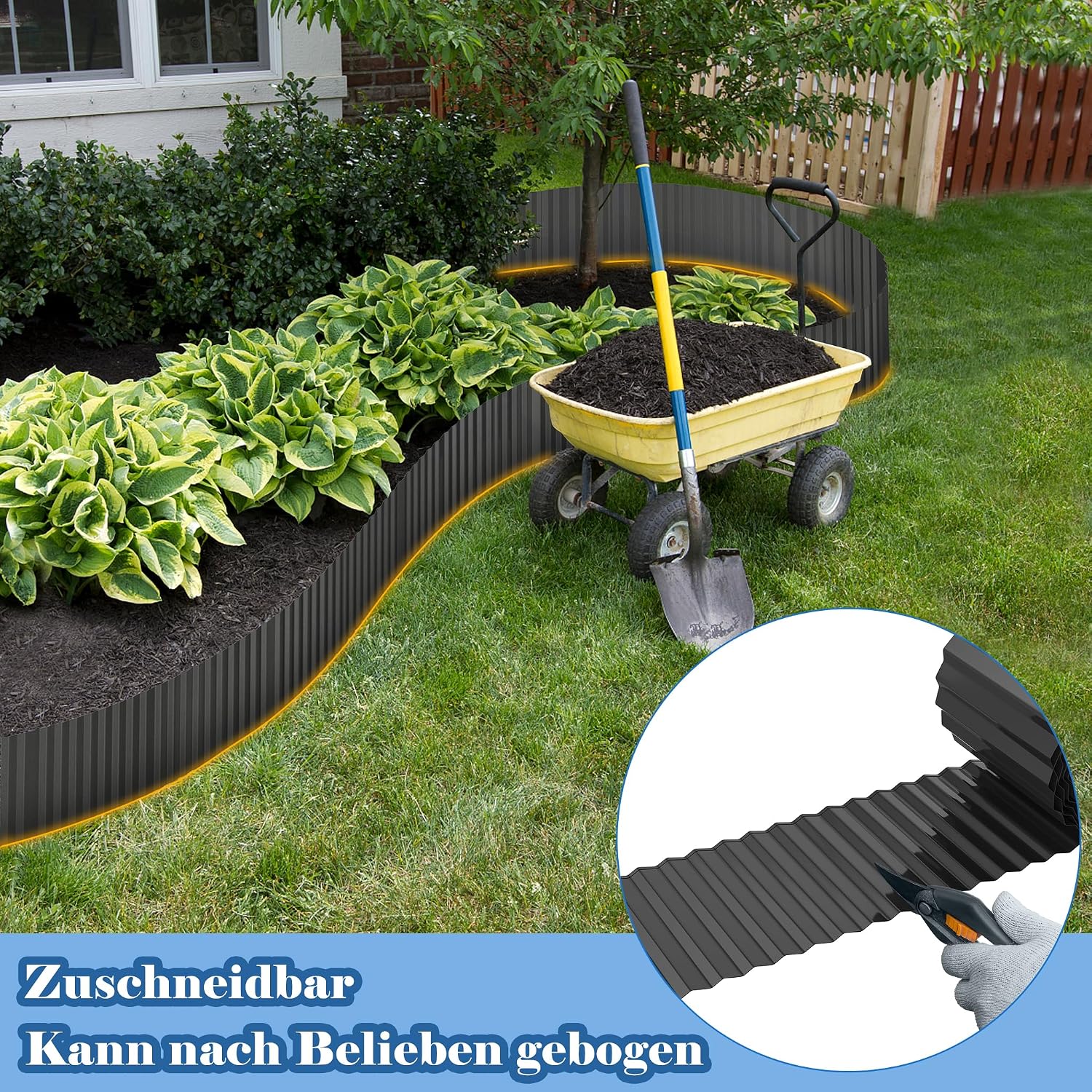 Detalle 2 de UISEBRT Rasenkante 18 cm, flexibel