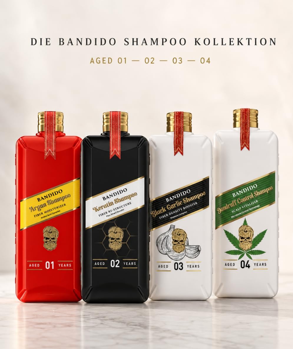Thumbnail 6 de Bandido Roos Shampoo 350 ml, sulfaat- en zoutvrij met menthol