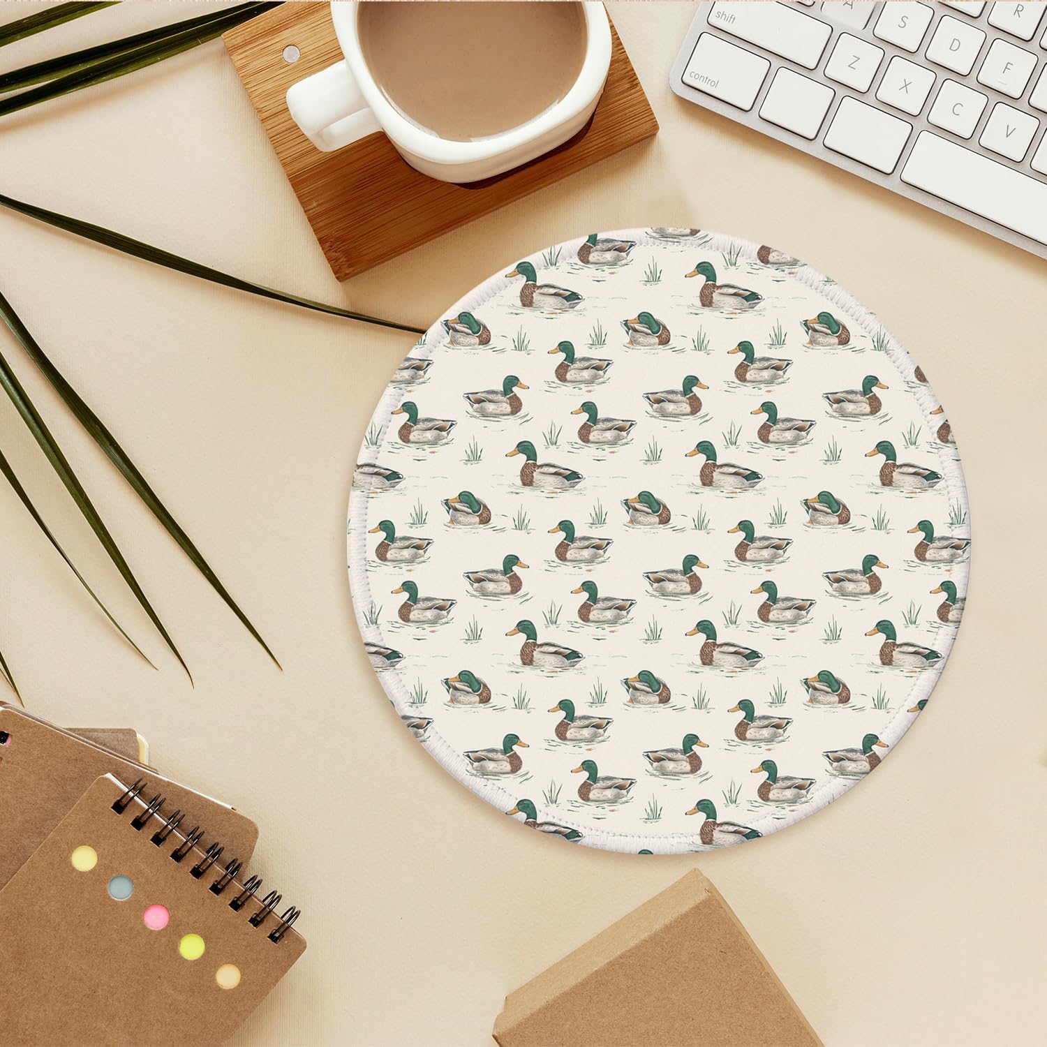 Detalle de NaZaUK Round Mouse Pad, 8.7 x 8.7 Inch