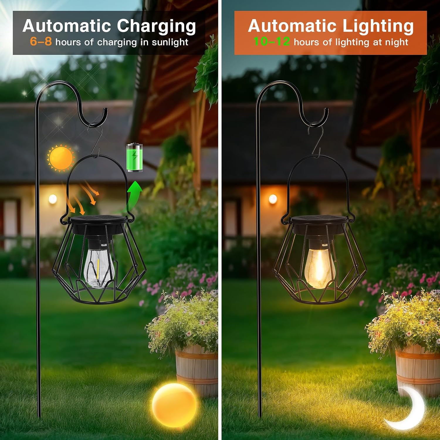 Detalle de Ketom lanterna solare da esterno V, IP65