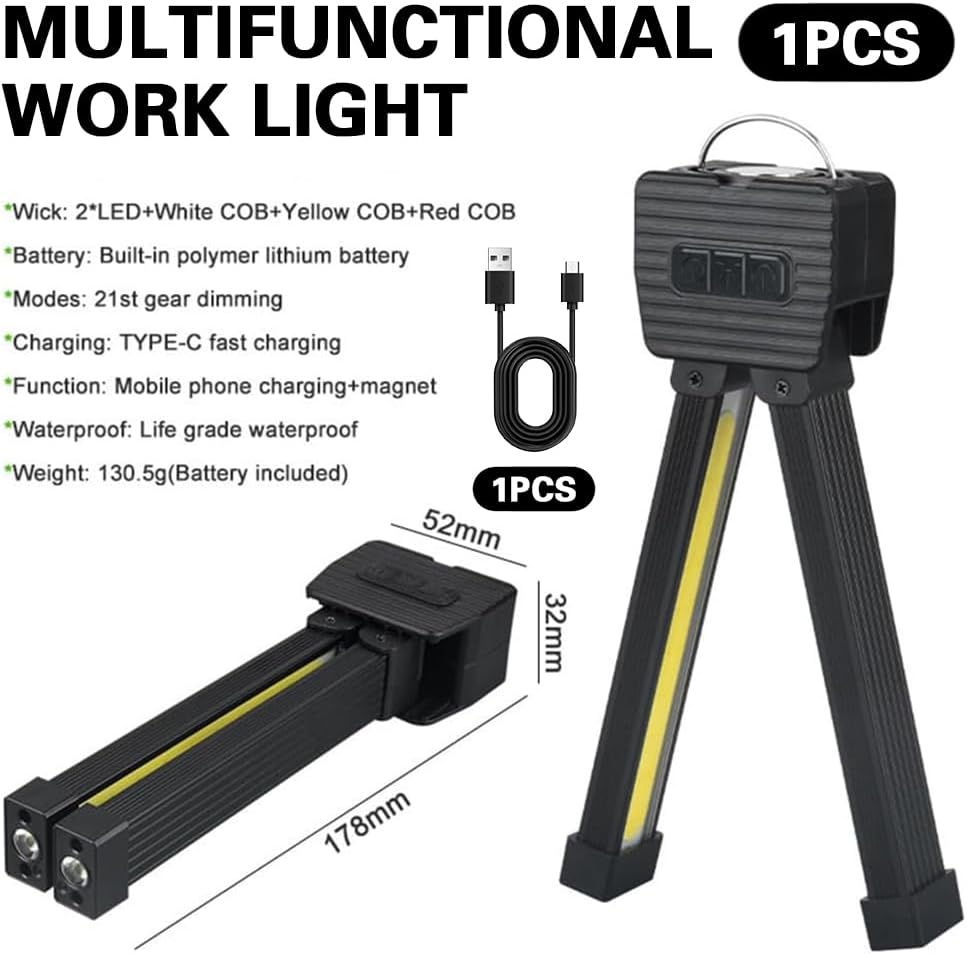 Detalle 2 de Posing Lampe Gym Magnetisch 7‑Stufen