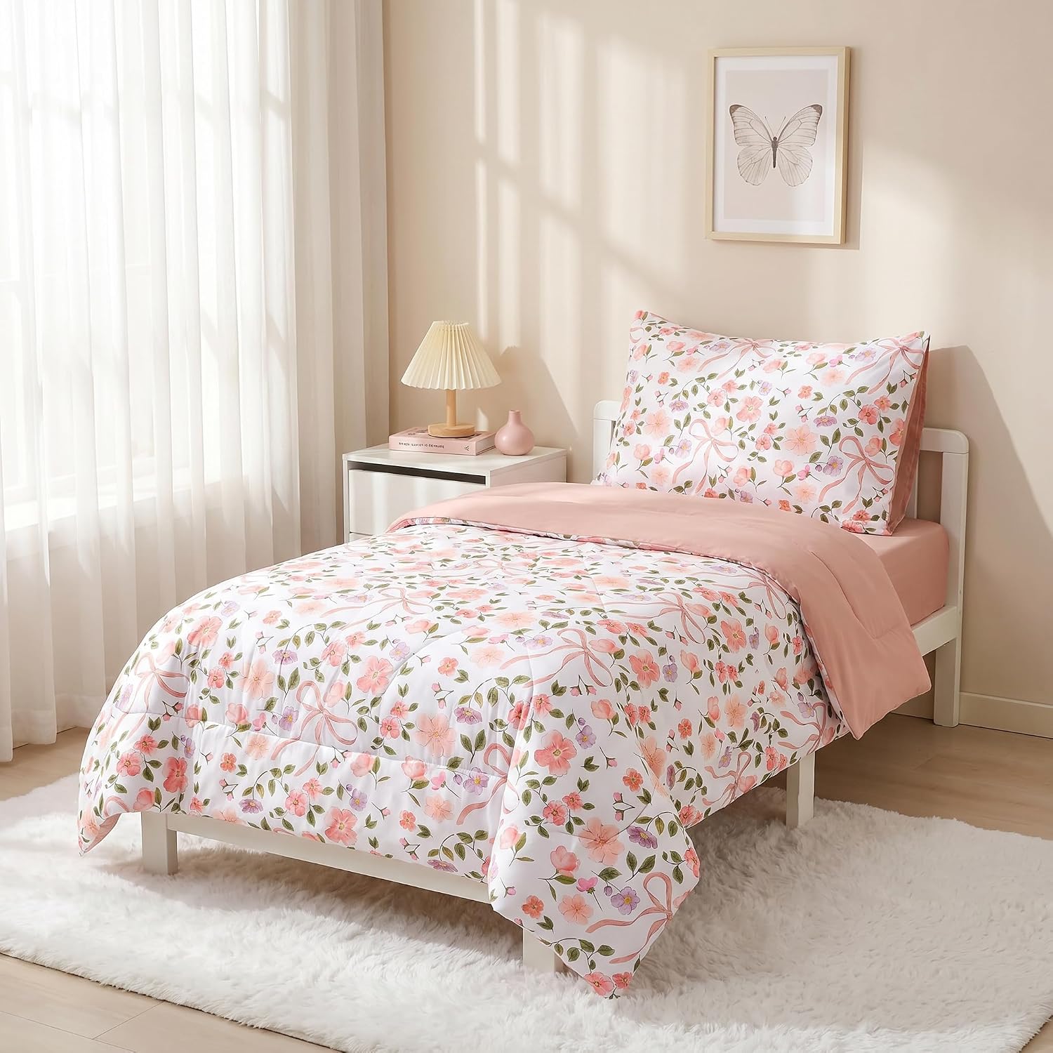 Detalle 2 de TANOFAR Toddler Bedding Set Microfiber