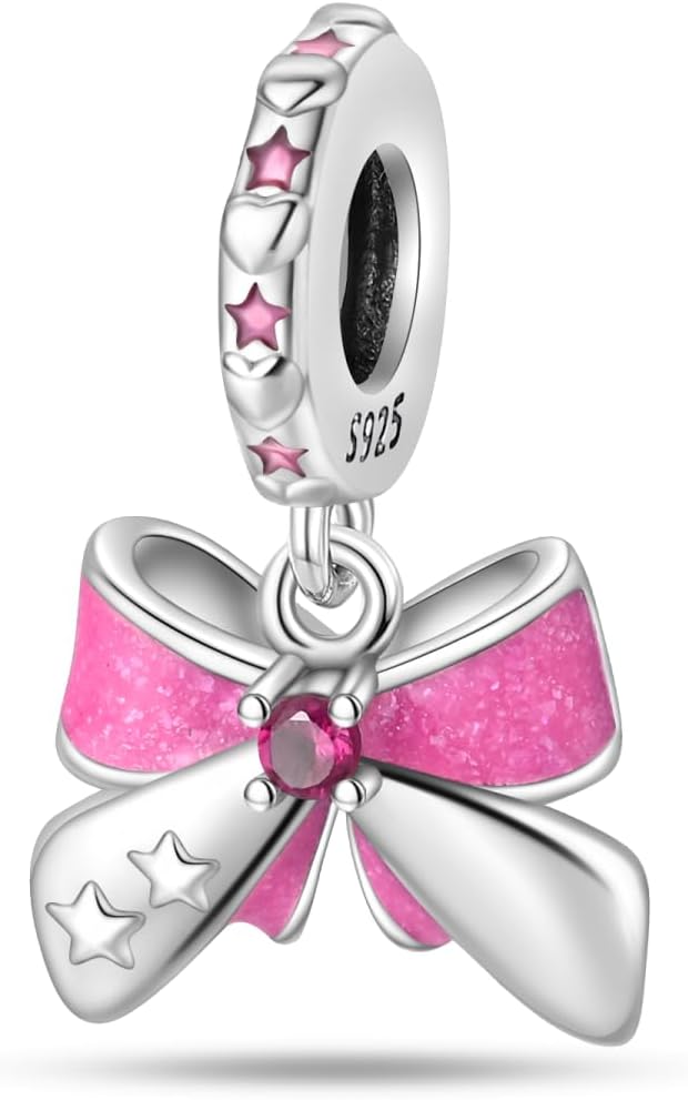 Thumbnail 6 de LNQOBU Charm-Anhänger aus 925 Sterling Silber mit Cubic-Zirconia für Armbänder (Loch ca. 4,5–5 mm)