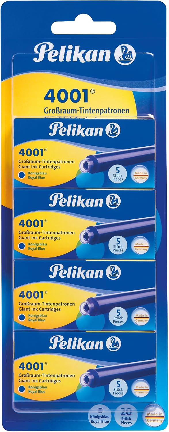 Detalle de Cartucce di inchiostro di ricambio per Pelikan GTP/5-4/B, blu scuro