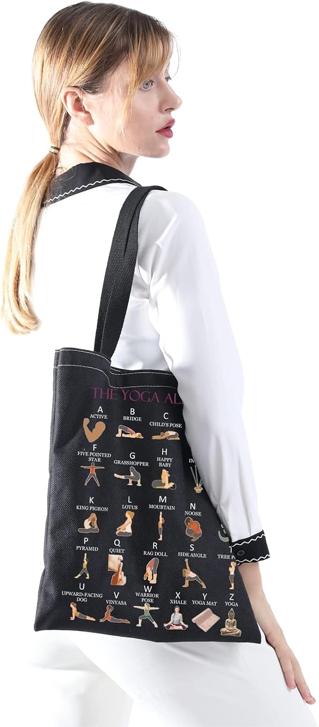 Detalle 2 de Generic Yoga Tote Bag - Medium, Colorful Design