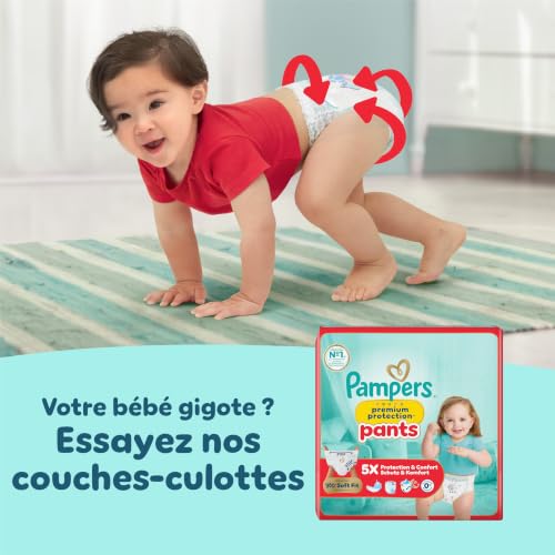 Thumbnail 8 de Pampers Premium Protection Taille 4, 140 couches avec indicateur d’urine