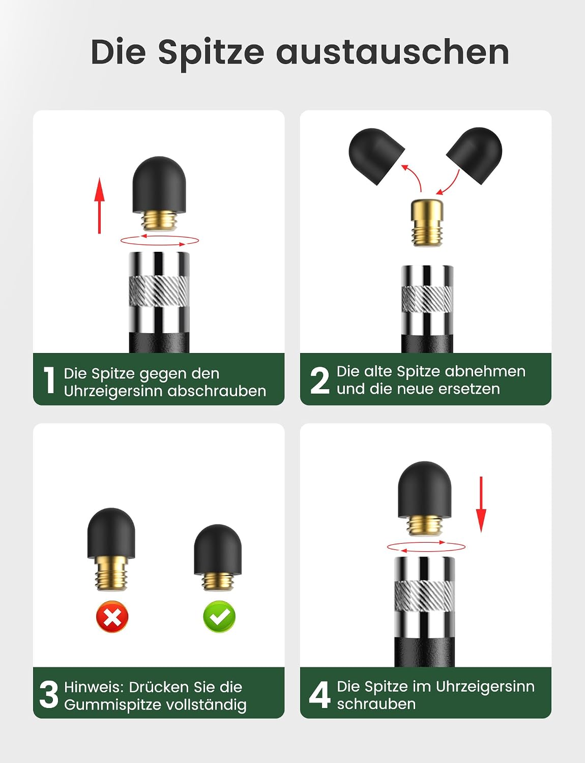 Thumbnail 6 de MEKO 2 Pack Stylus 14 cm